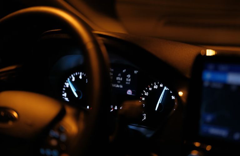 representative image of a car dashboard