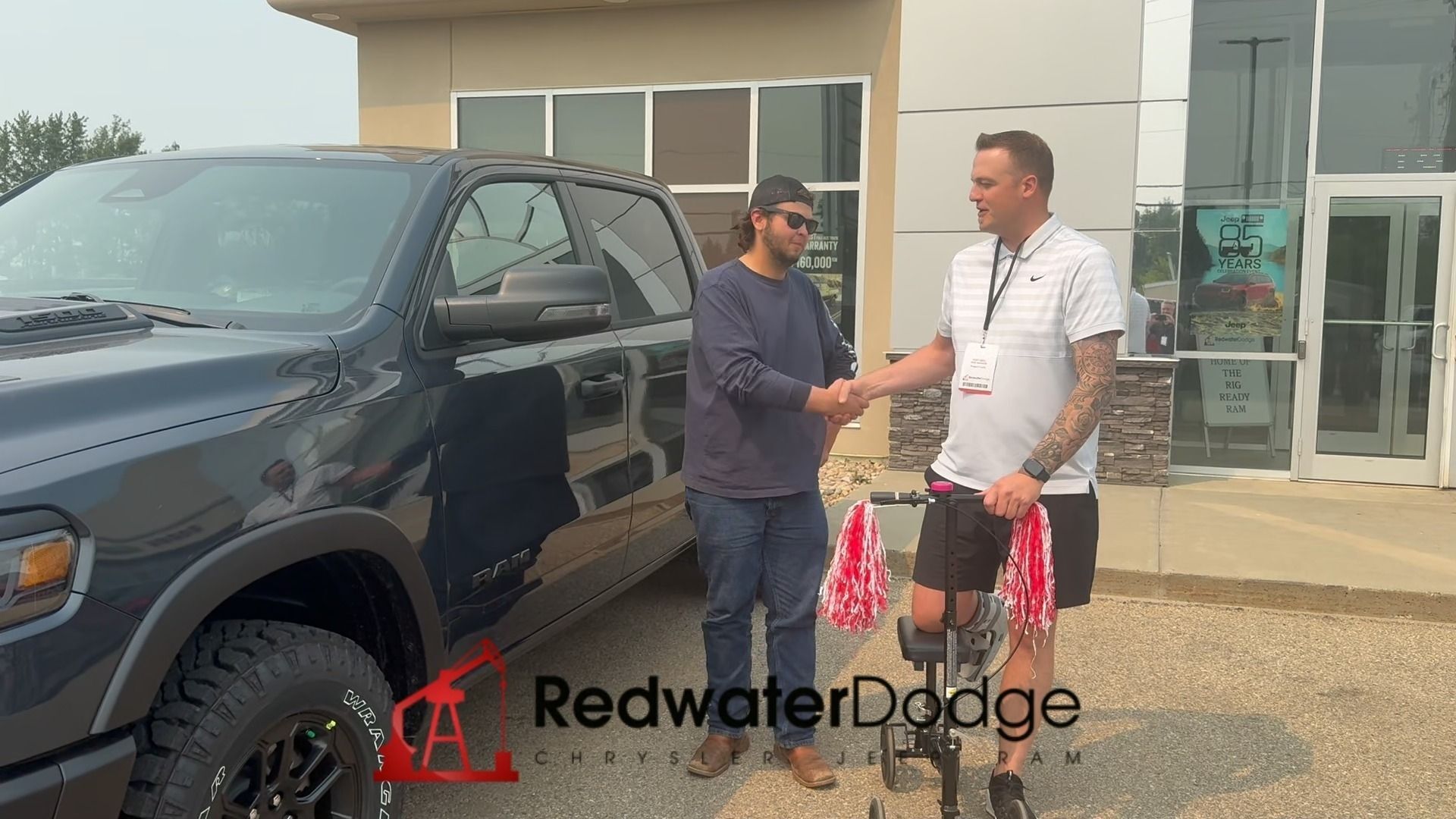 Sheldon and Matt on Delivery Day