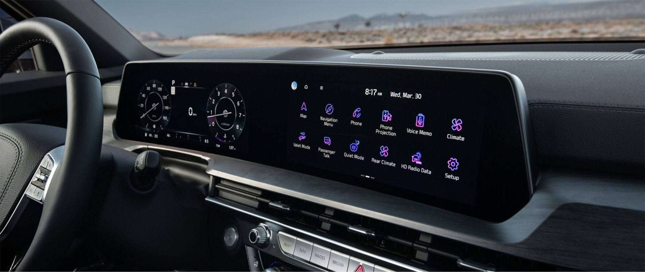 2024 Kia Telluride Dual Display