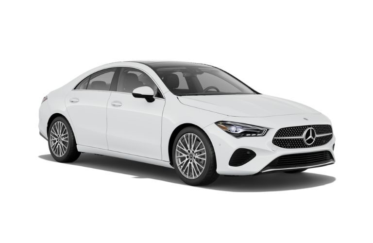 2025 Mercedes-Benz CLA 250 4MATIC® on white