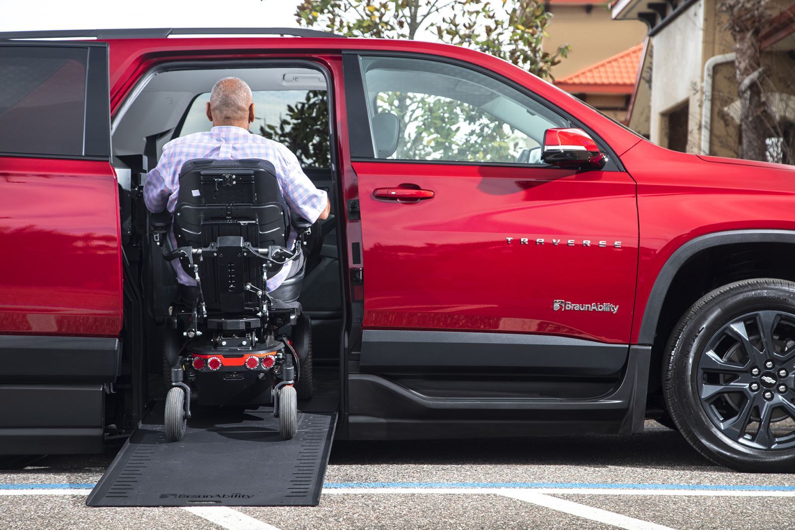 Chevy Traverse Wheelchair Accessible SUV By BraunAbility Available At 