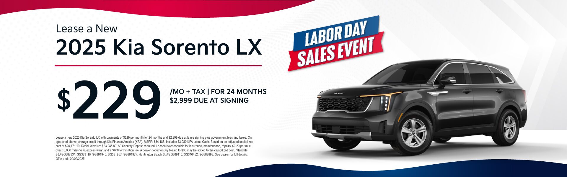 AUG25 Special Sorento