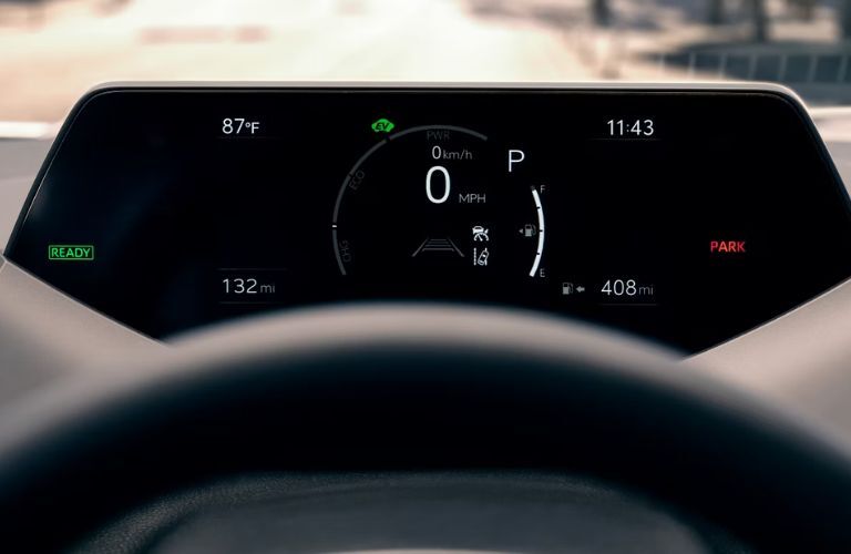 Driver Information Interface in the 2026 Toyota Prius