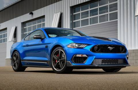 2021 Ford Mustang Mach 1 Velocity Blue