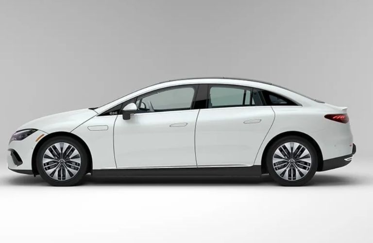 side view of the 2025 Mercedes-Benz EQE 350+ Sedan