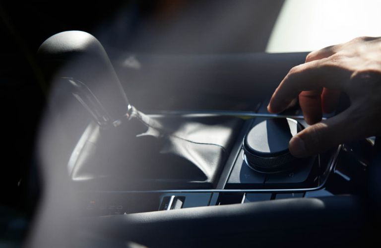 gear selector in the 2025 Mazda3 Hatchback