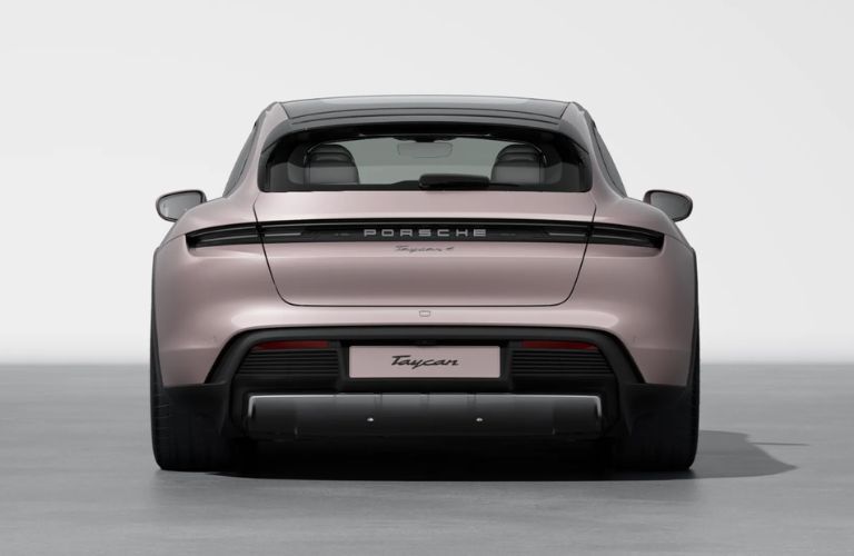 rear view of the 2025 Taycan 4 Cross Turismo