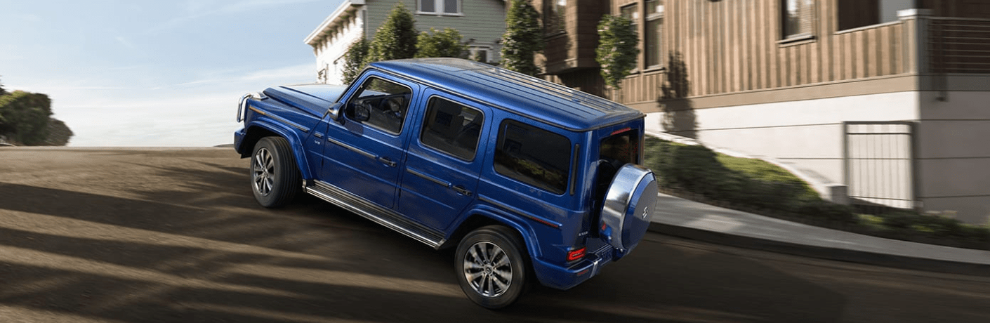 2021 Mercedes-Benz G-Class in front of a building