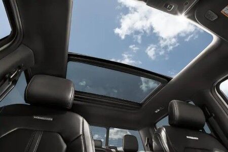 Twin-panel moonroof of 2019 Ford F-150 Limited
