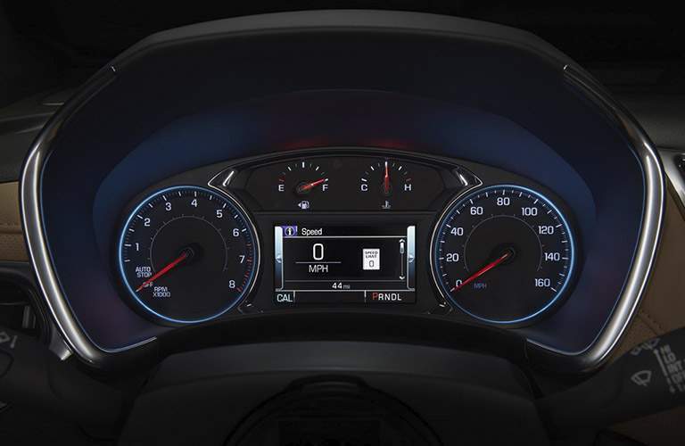 2018 Chevy Equinox digital driver gauges