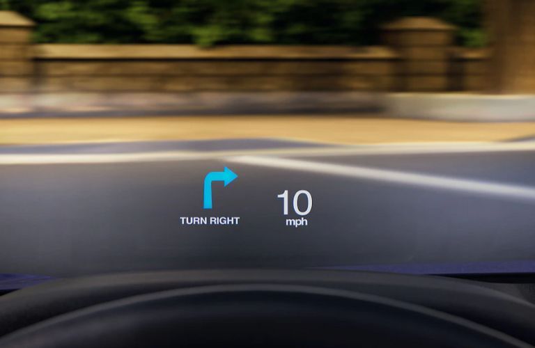 head-up display of the 2025 Honda Accord