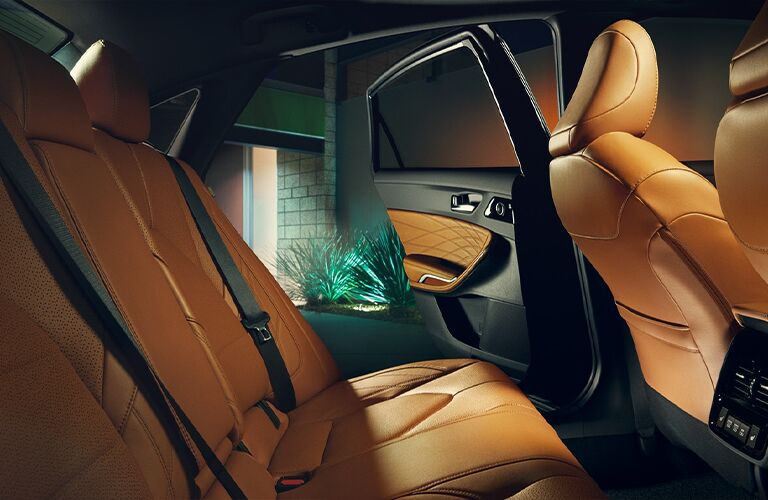 2021 Toyota Avalon Hybrid tan back seats