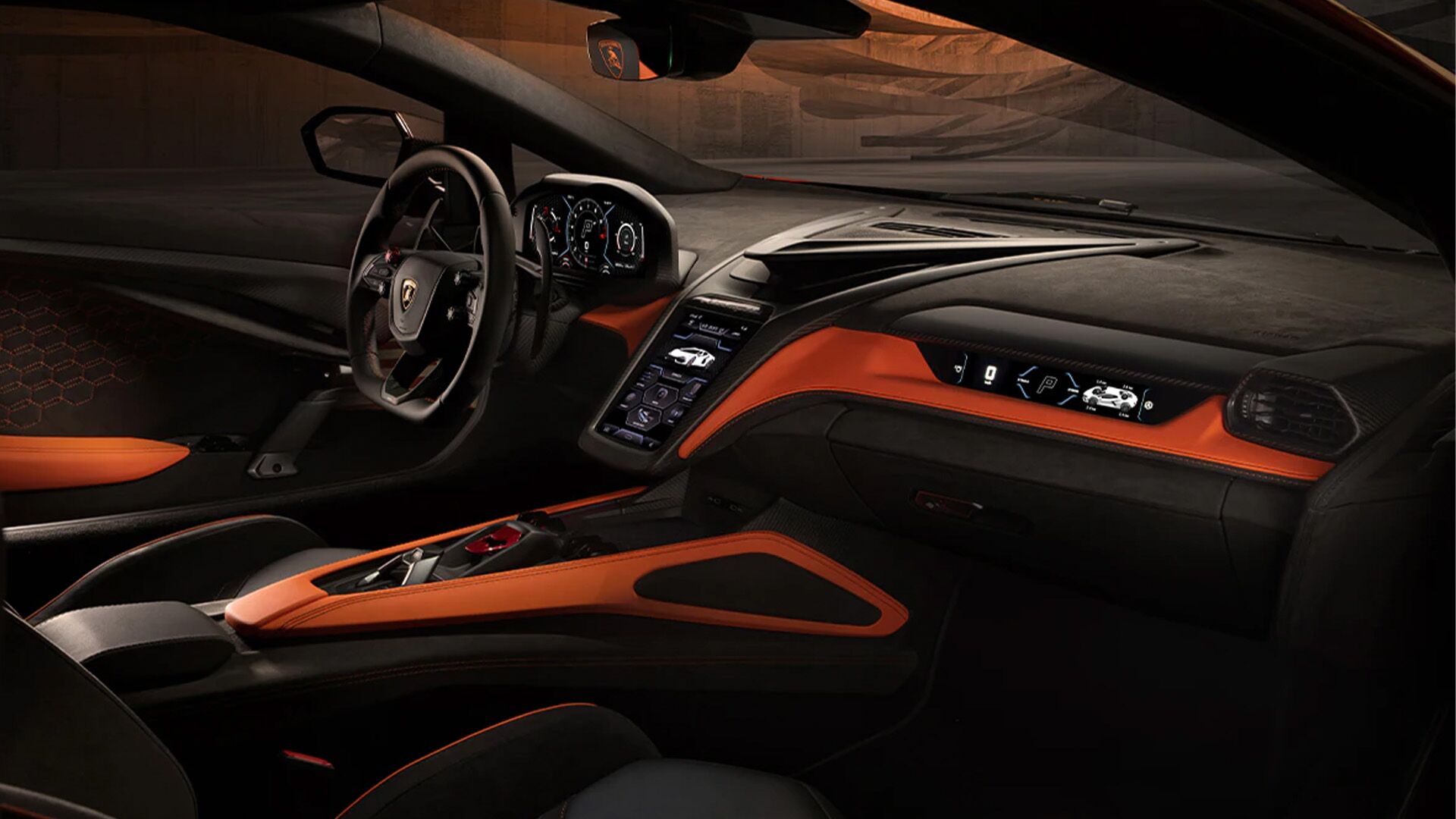 Revuelto interior cabin