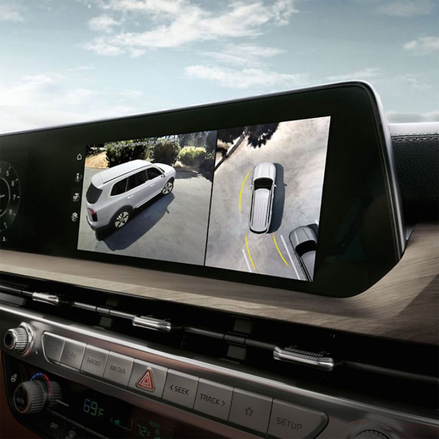 2024 Kia Telluride Surround View Monitor