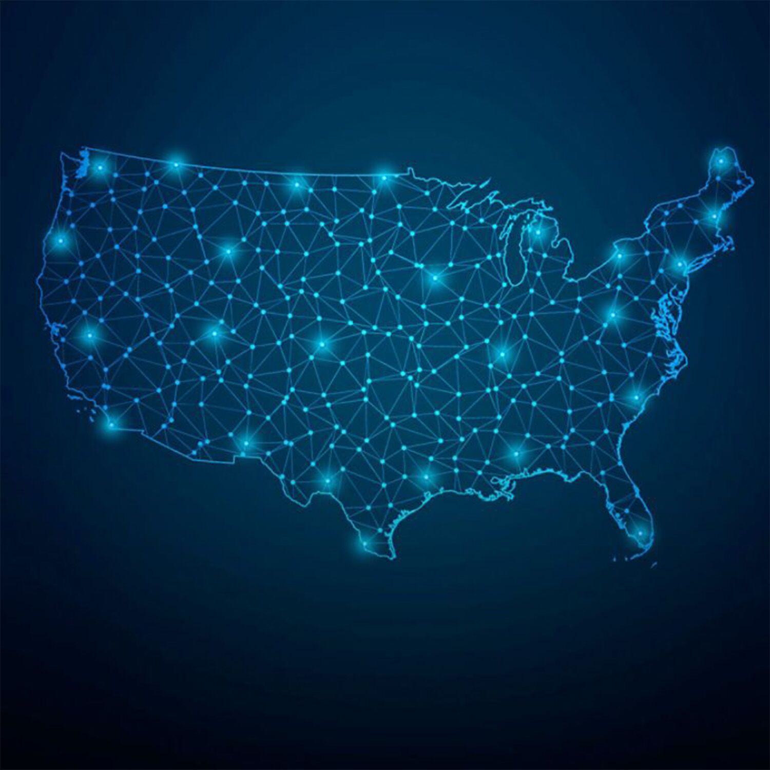 Map of Charging Stations in the USA