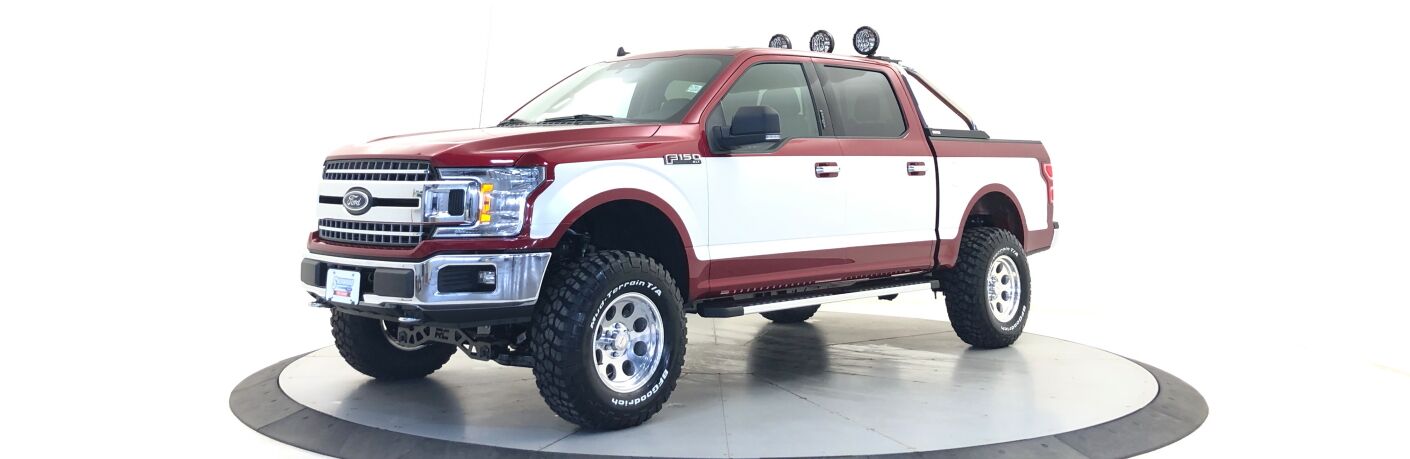 Profile view of Custom Built Ford F-150 at Sherwood Ford