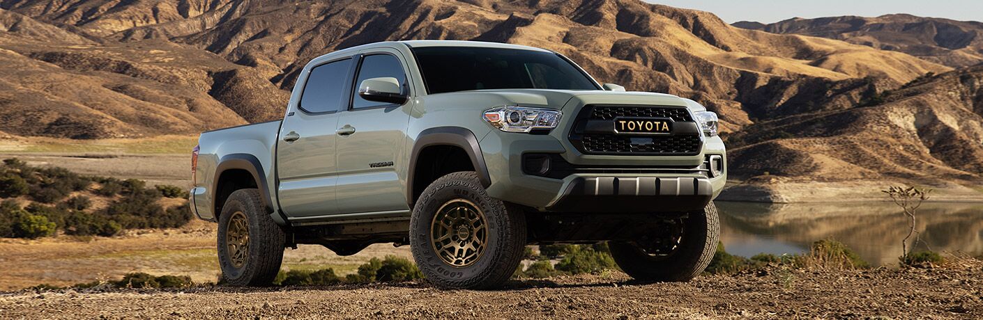 A 2022 Toyota Tacoma shown