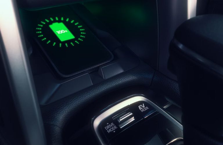 Wireless charging in the 2024 Toyota Corolla Cross Hybrid