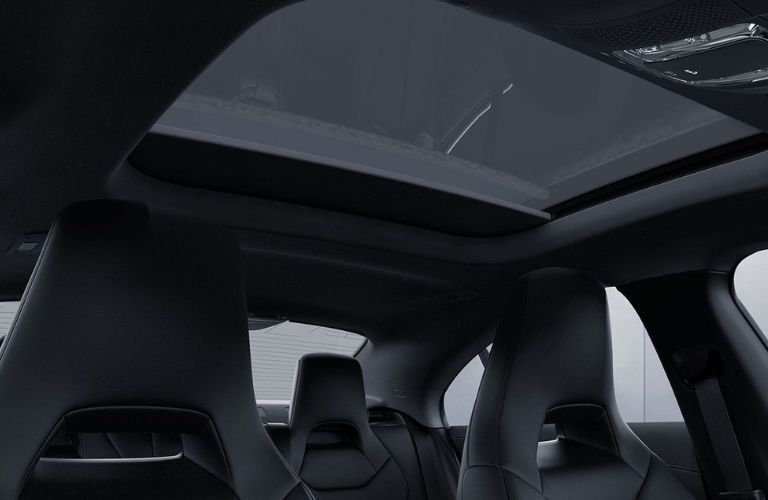 Moonroof of the 2023 Mercedes-Benz CLA 250 Coupe