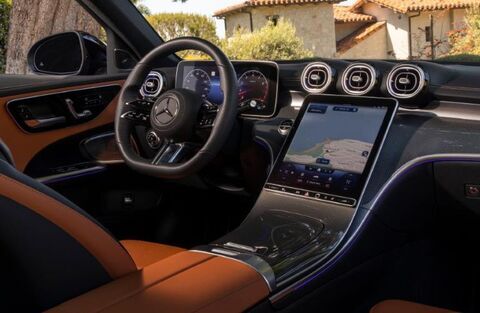 2023 Mercedes-Benz C-Class Hybrid cabin view