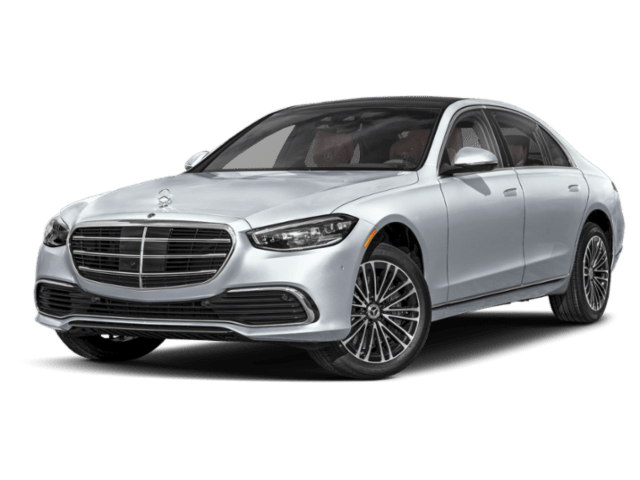2025 MB S 580 4Matic Sedan front and side view