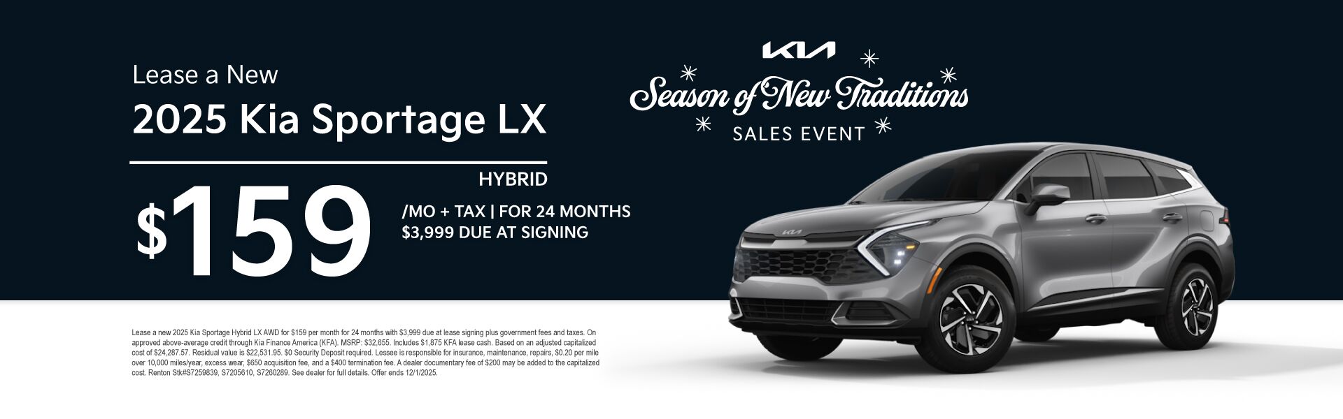 NOV25 Special Sportage Hybrid