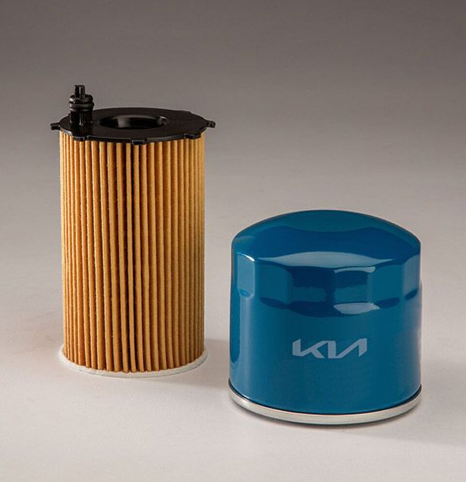 Genuine Kia Filter and Oil Change