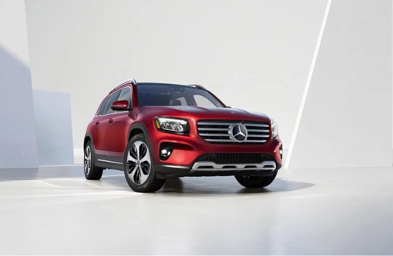 diagonal front view image of the 2025 Mercedes-Benz AMG® GLB SUV