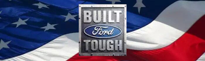 Built Ford Tough Flag