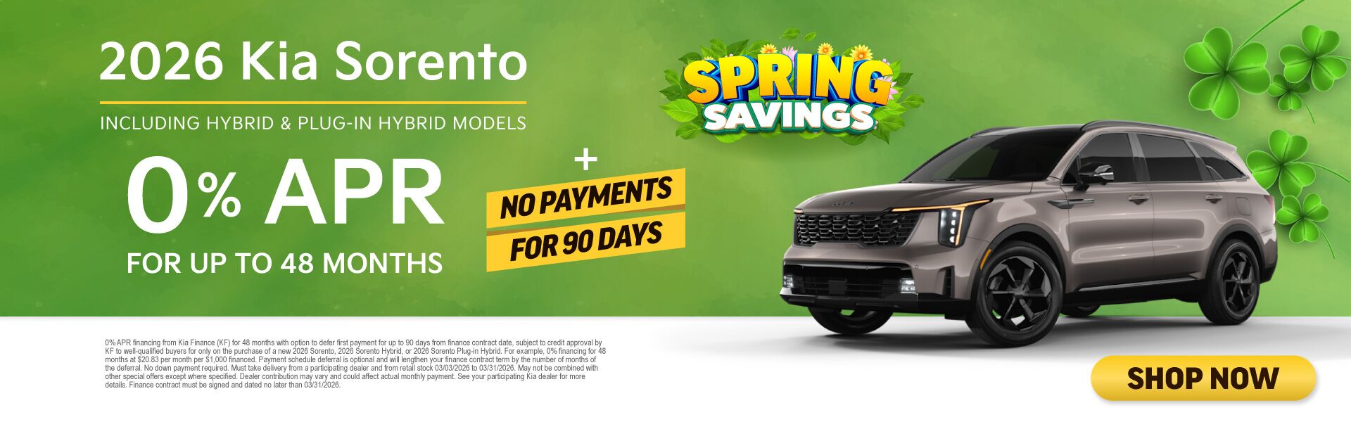 MAR26 26 Sorento APR