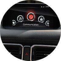 2020 Mazda CX-5 touchscreen display
