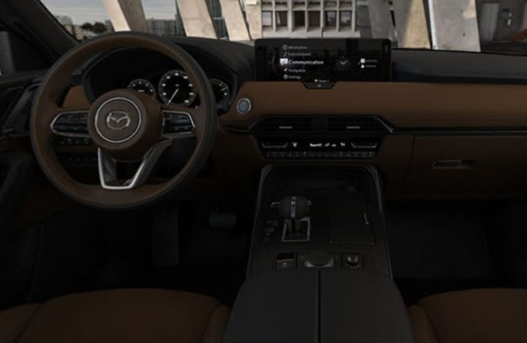 dashboard view of the 2025 Mazda CX-70 3.3 Turbo S Premium Plus