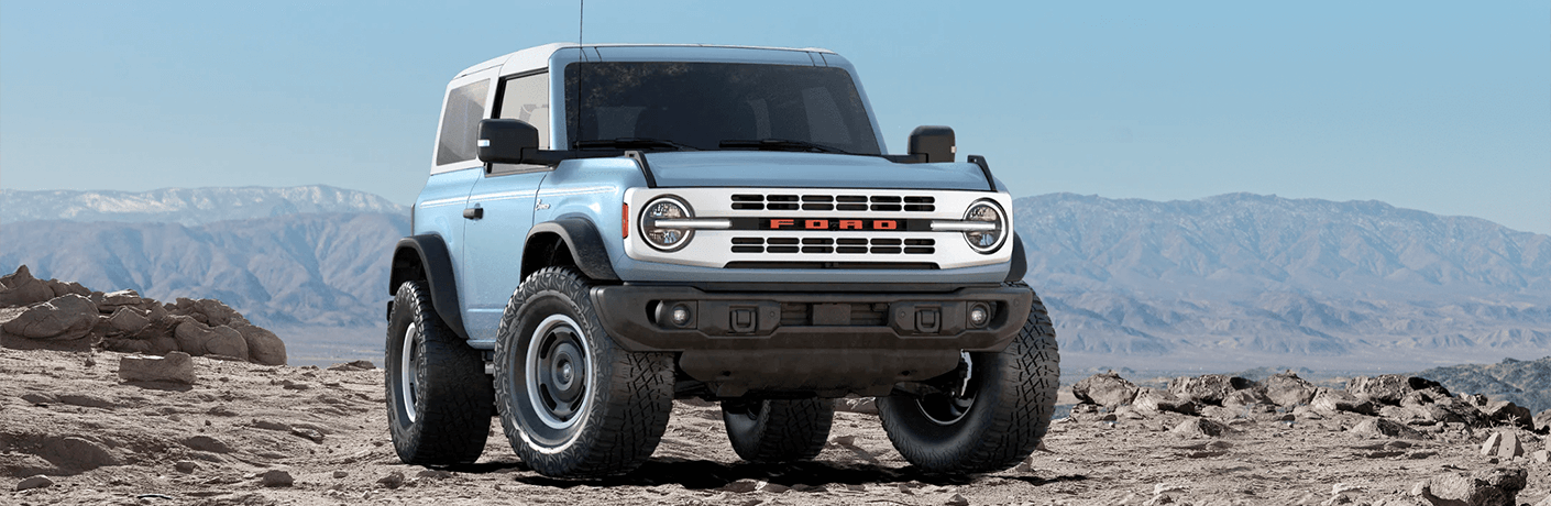 2023 Ford Bronco Heritage Limited Edition front view