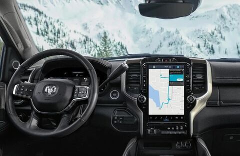 2024 Ram 2500 cabin view