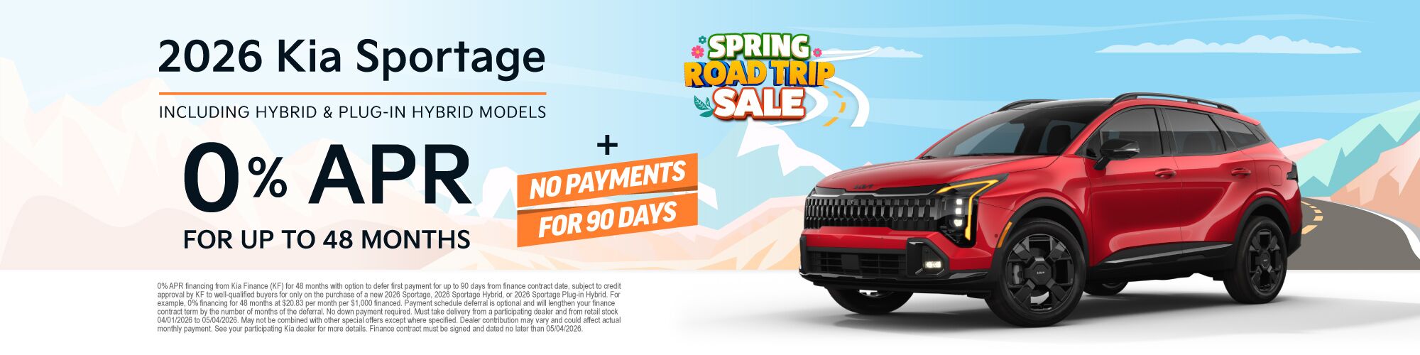 MAR26 26 Sportage APR