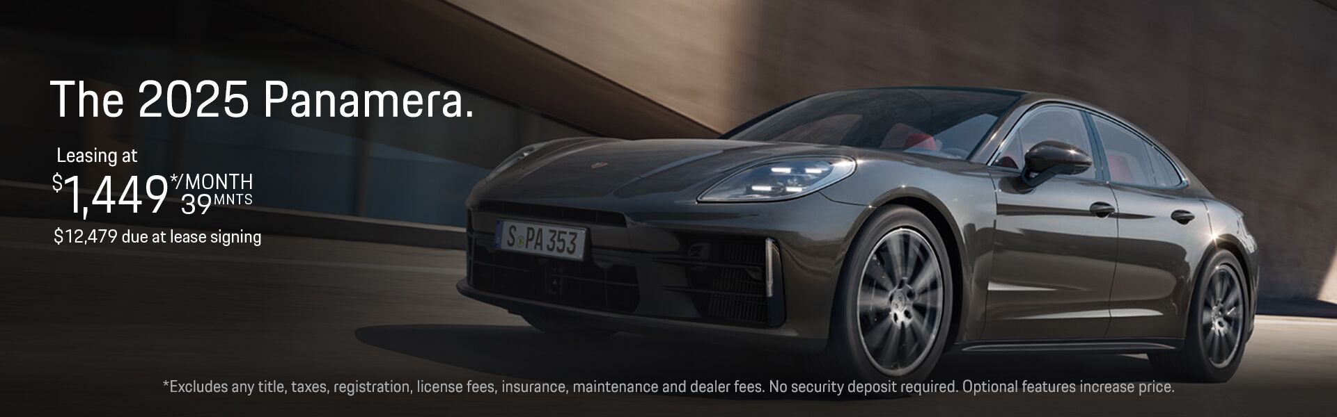 Panamera Lease