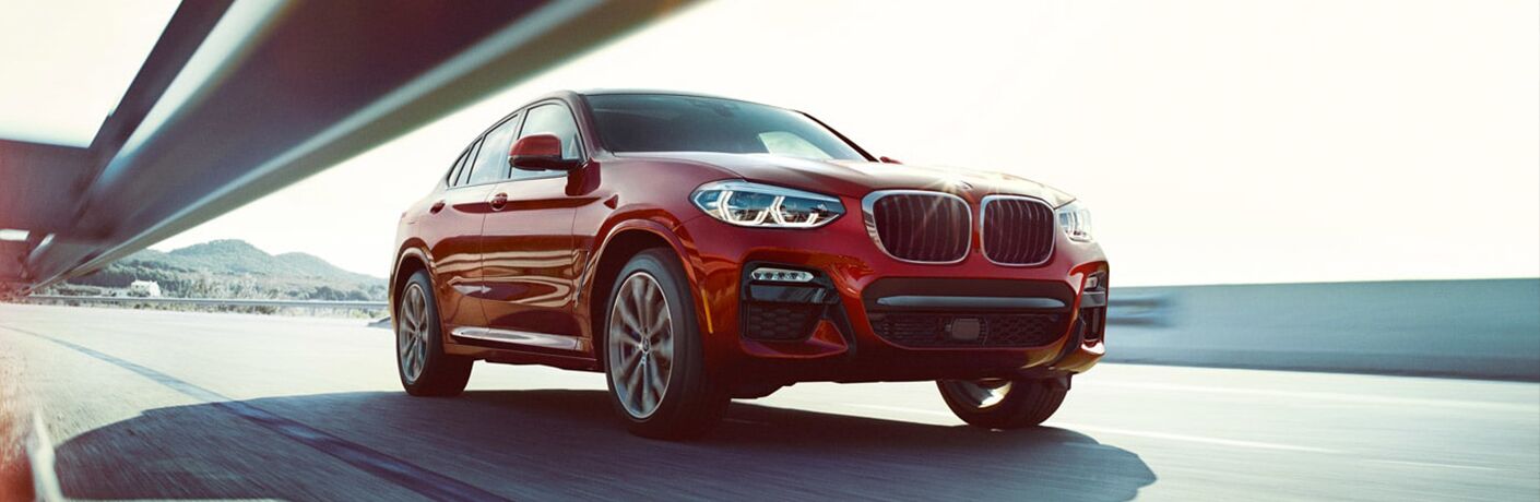 2019 BMW X6 driving on a highway