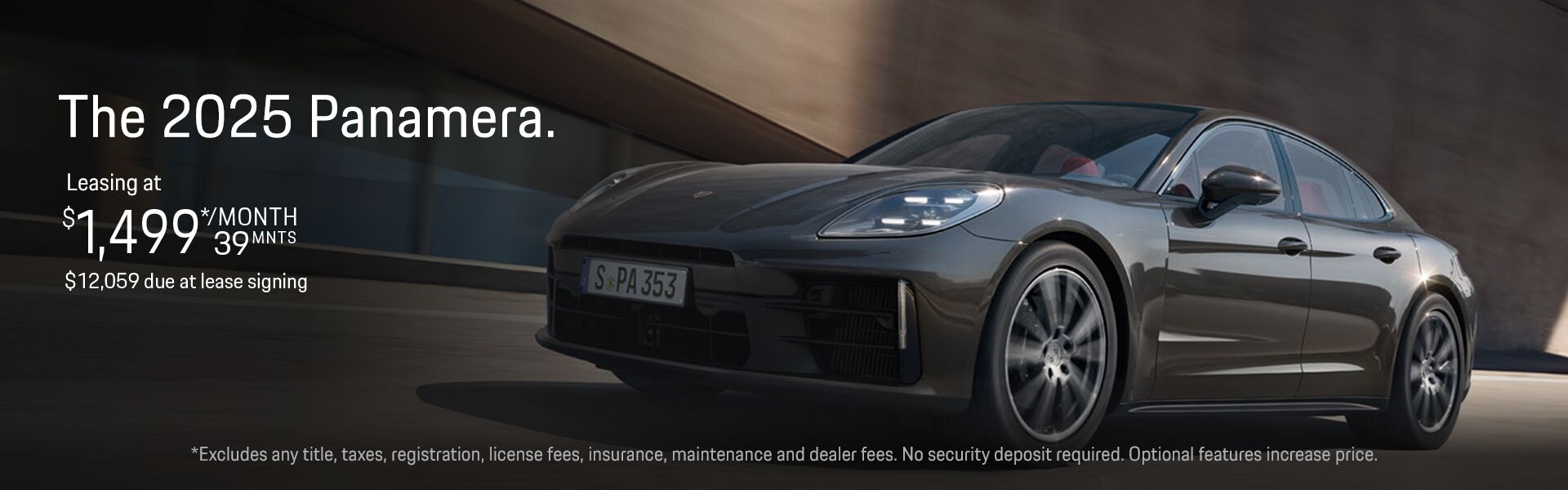 Panamera Lease