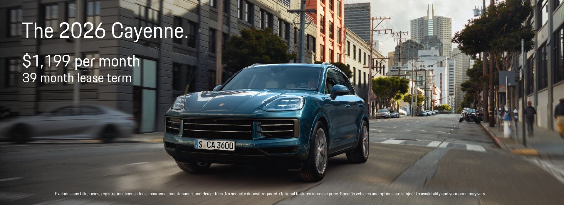 2026 Cayenne January