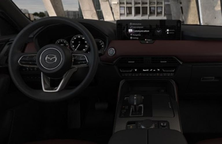 dashboard view of the 2025 Mazda CX-70 3.3 Turbo S Premium
