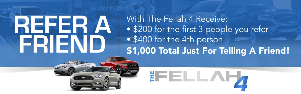 Why Buy from Fellah?  Here's what you get - 3 months warranty, free state inspections, three free oil changes