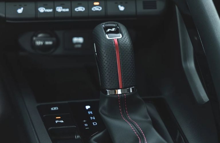 gear selector of the 2025 Hyundai Elantra
