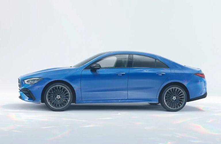 2024 CLA Coupe exterior side view