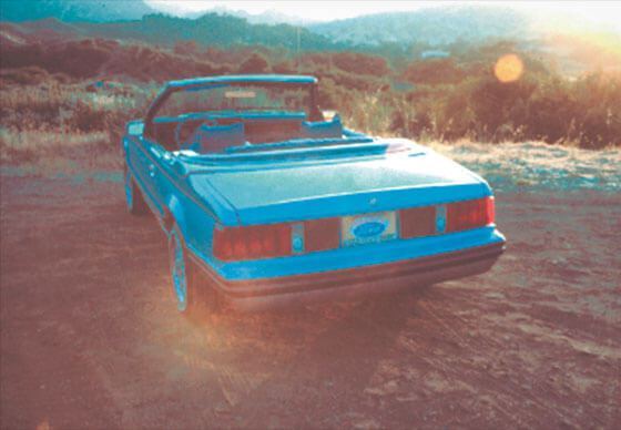 1980 Mustang converible created by Galpin