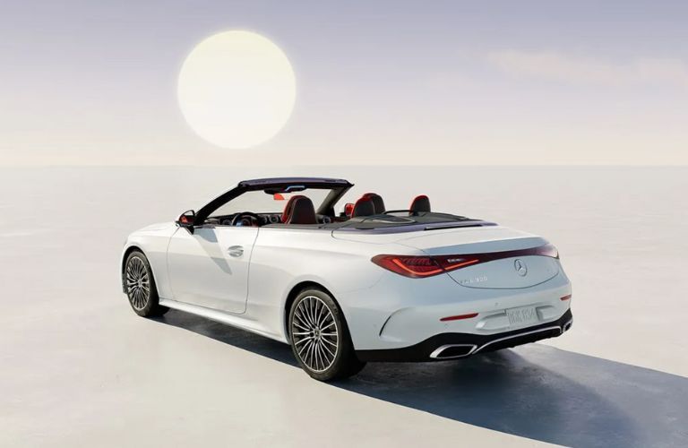 rear view of the 2024 Mercedes-Benz CLE 300 4MATIC Cabriolet