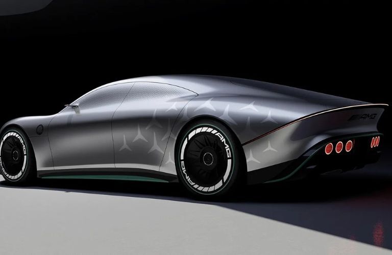 side view image of the Vision AMG® Concept Vehicle