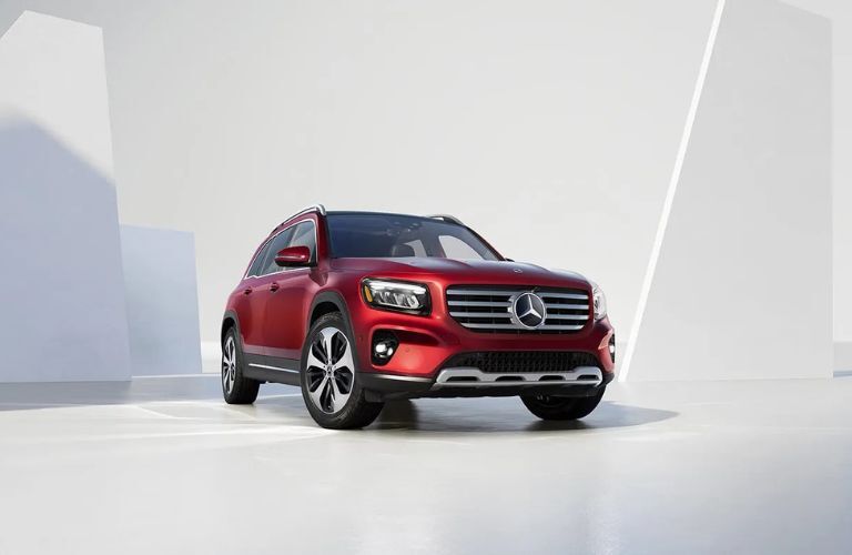 2026 Mercedes-Benz GLB in a white room