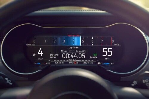 Track Apps screen inside 2019 Ford Mustang GT