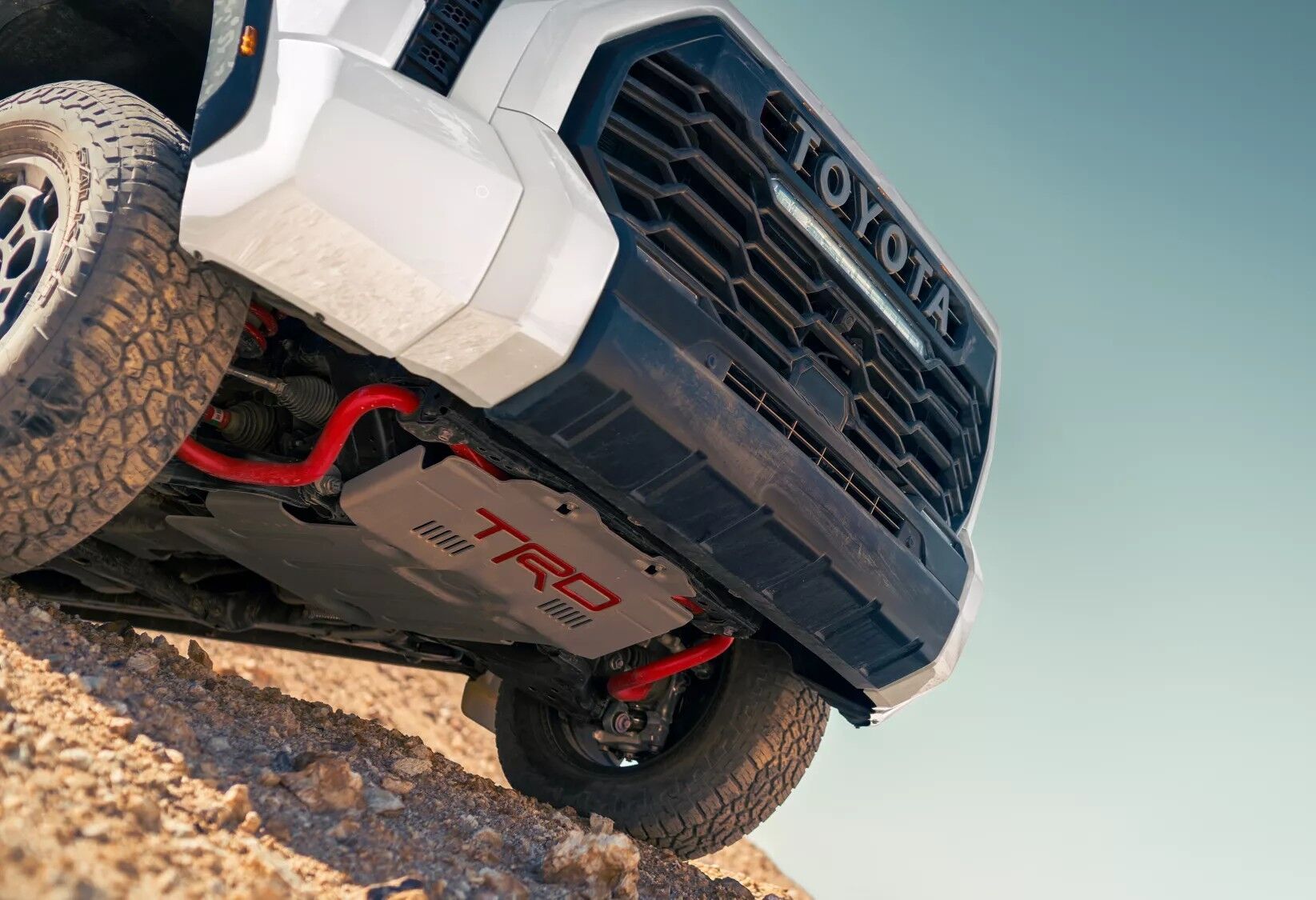 TRD front skid plate