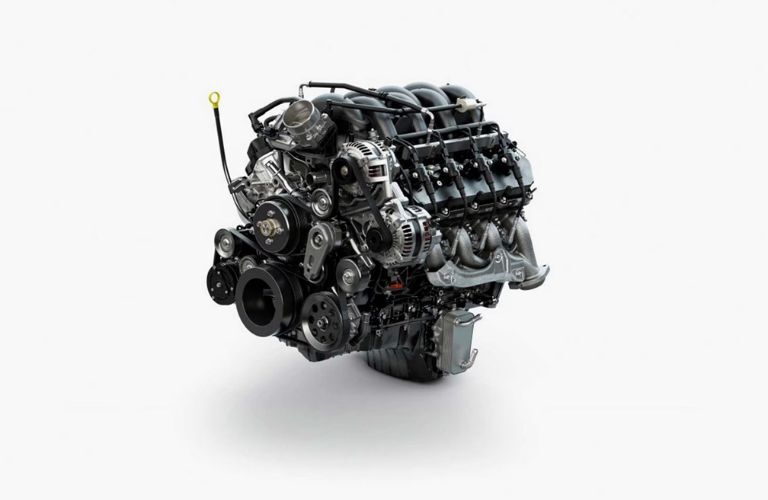 2025 Ford F-350 Super Duty XLT engine on white